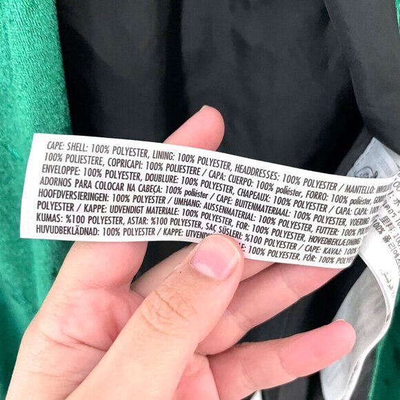 Disney Hocus Pocus Winifred Sanderson Costume Cape Only One Size - Picture 4 of 5